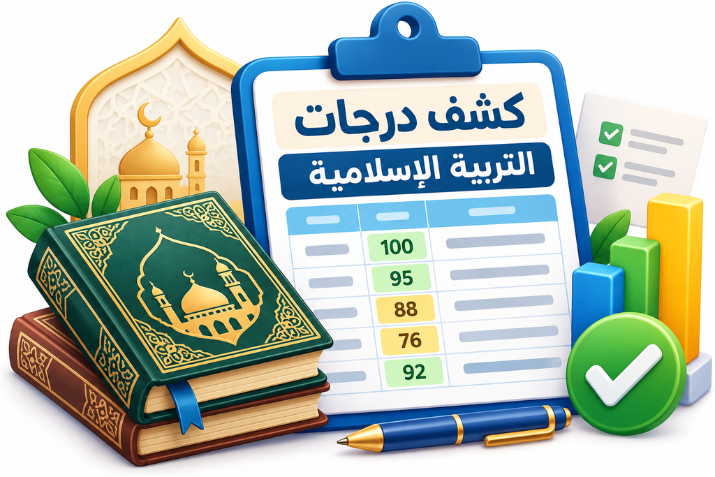 كشف درجات التربية الإسلامية