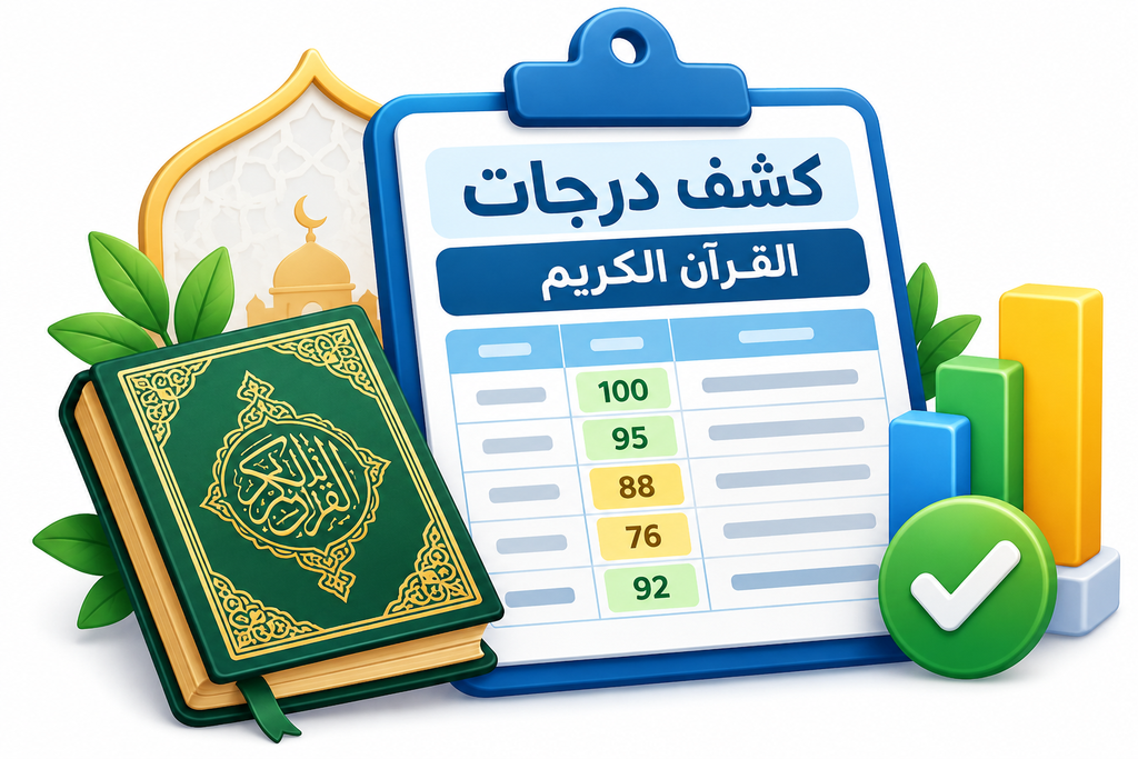 كشف درجات القران